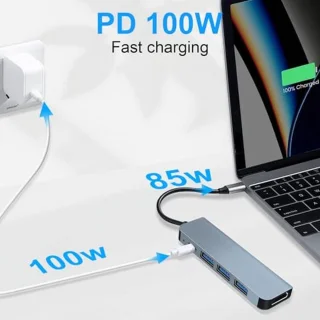 USB-C Hub Dock Adapter