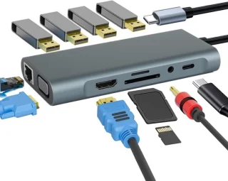 USB C hub docking station