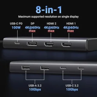 USB-C Hub Docking Station