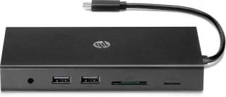 USB-C hub docking station zwart