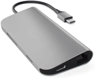 USB-C-hub dockingstation Spacegrijs