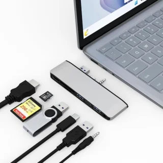 USB-C Hub Dockingstation voor Surface Laptop