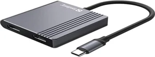 USB-C hub dual HDMI adapter