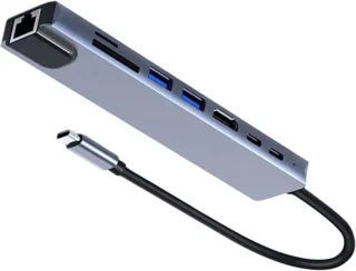 Usb c hub en adapterdock