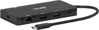 USB-C-hub en adapterdock zwart
