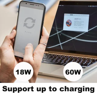 USB-C-hub en multipoortadapter met 4 poorten - grijs