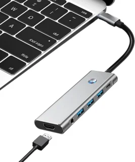 USB-C hub en splitter