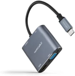USB-C-hub grijs