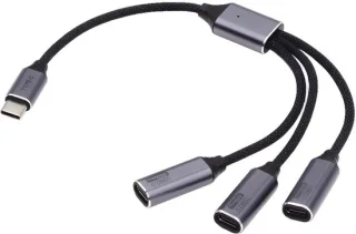 USB-C hub - grijs