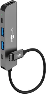 USB-c hub grijs