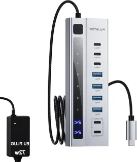 USB-C-hub grijs