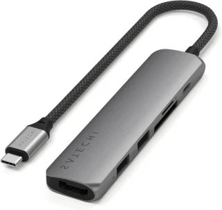 USB-C hub grijs