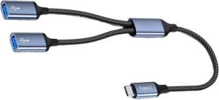 Usb-c hub grijs
