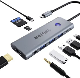 USB-C Hub Grijs