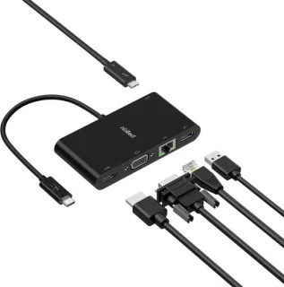 USB-C Hub Multimedia Adapter - Spacegrijs