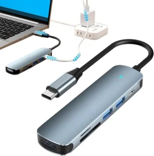 USB C-hub multipoint adapter