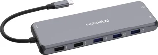 USB-C hub multipoort adapter
