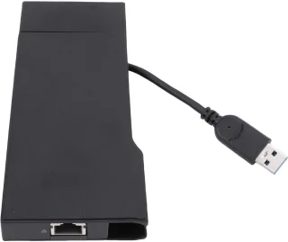 USB-C hub multipoortadapter dockingstation 9-in-1 zwart