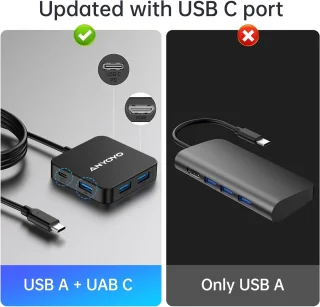 USB-C hub multiport adapter