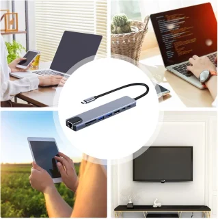 Usb c hub multiport adapter