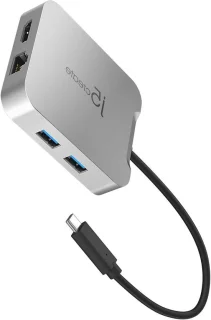 USB-C hub multiport zwart