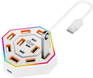 USB C hub oplader dock