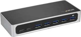 USB-C hub poorten uitbreider zwart