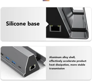 USB-C hub stand multiport adapter dock