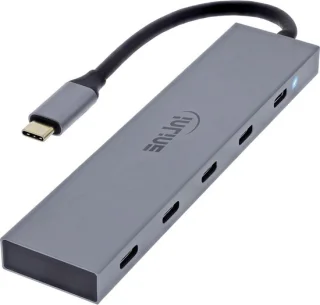 USB-C hub - Type-C verdeler - grijs