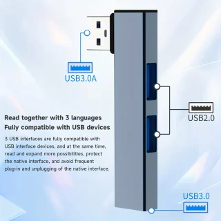 USB-C hub uitbreidingsdock