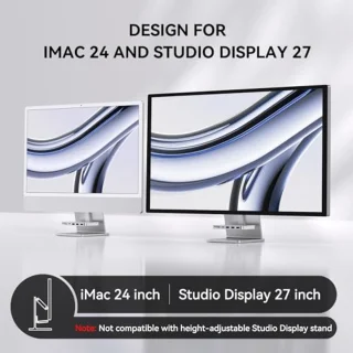 USB-C Hub voor iMac 24" (2021-2024) en Studio Display 27"