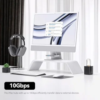 USB-C Hub voor iMac 24" (2021-2024) en Studio Display 27"
