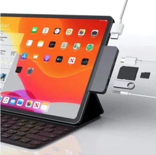 USB-C hub - zilver