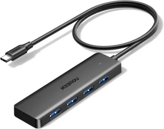 Usb-c hub zwart