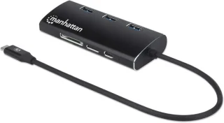 USB-C hub zwart