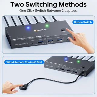 USB-C KVM Dockingstation