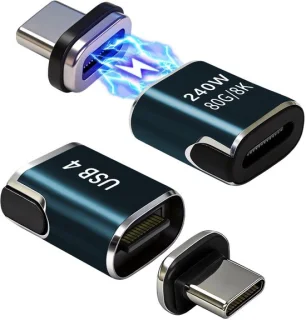USB-C magnetische adapter set van 2 stuks