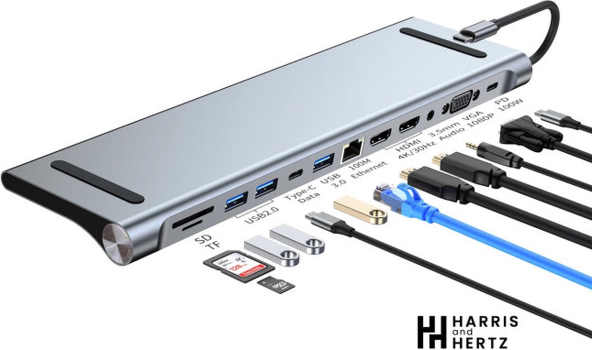 USB-C Multi HUB 12-in-1