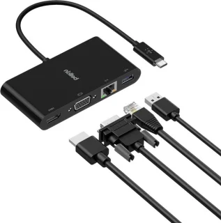 USB-C multimedia adapter - docking station hub