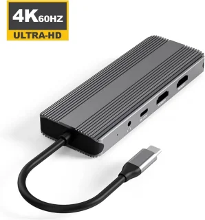 USB-C multipoort adapter - docking station hub