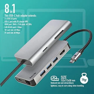 USB-C Multipoort Adapter
