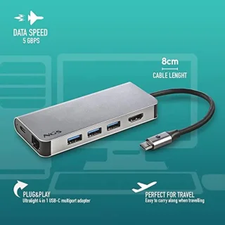 USB-C Multipoort Adapter