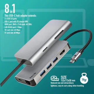 USB-C multipoortadapter