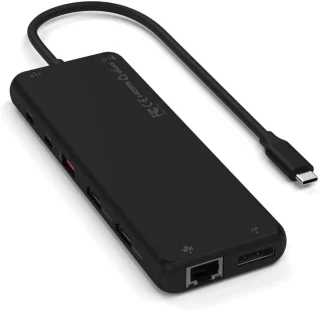 USB-C multiport adapter docking station - 13 poorten - zwart