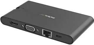 USB-C multiport adapter met HDMI en VGA
