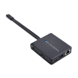 USB-C Multiport Dock Hub - Zwart
