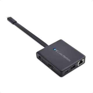 USB-C Multiport Dock Hub - Zwart