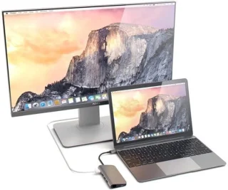 USB-C Multiport Dockingstation - Spacegrijs