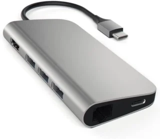 USB-C Multiport Dockingstation - Spacegrijs