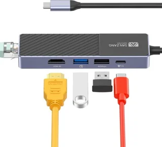 USB-C Multiport Hub Adapter voor laptops
